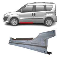 Fiat Doblo (10-) Threshold (left), 