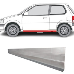 Honda Logo (96-) Threshold (left/right), Honda Logo (1996- 2002) Slenkstis (kairė/dešinė), Honda Logo (1996- 2002) Slenkstis (kairė/dešinė)
