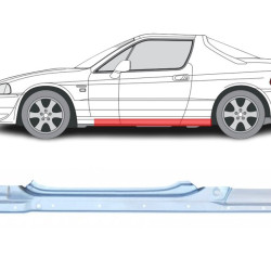 Honda CRX (92-) Schwelle (links), slenksčiai, Honda CRX slenkstis, 380241, slenksčiai