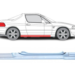 Honda CRX (92-) Schwelle (rechts), slenksčiai, Honda CRX slenkstis, 380242, slenksčiai