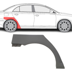 Toyota Avensis (03-) Hinterer Bogen (rechts), Toyota Avensis (2003- 2008) Galinė arka, 812584-5, Toyota Avensis (2003- 2008) Galinė arka, 812584-5