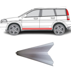 Honda HR-V (99-) slieksnis (5D, K=D), slenksčiai, 386041-2, 5901532824582, Honda HRV slenkstis, slenksčiai, Honda HRV slenkstis