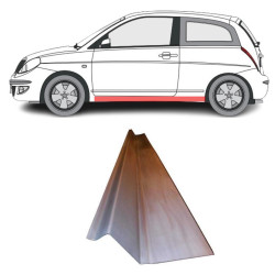 Lancia Ypsilon (03-) Slenkstis (kairė/dešinė), 421741-2, Lancia Ypsilon (2003- 2011) Slenkstis, 421741-2, Lancia Ypsilon (2003- 2011) Slenkstis