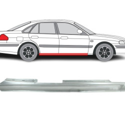 Mazda 626 (97-) Door sill (4-dr, R), slenksčiai, Mazda 626 slenkstis, 451742-1, 926042, 2752105, 5901532111552, GEY170271, slenksčiai, Mazda 626 slenkstis