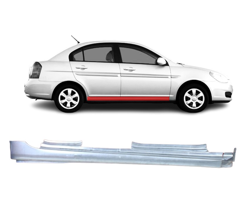 Hyundai Accent (10-) Slenkstis (dešinė), Hyundai Accent (2010- 2017) Slenkstis, 40B1421K, 3151012