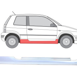 VW Lupo (98-) Schweller (3-türig, rechts), VW Lupo (1998- 2005) Slenkstis