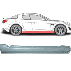 Mazda RX-8 (03-) Порог (п), Mazda RX8 Slenkstis, 454842-1