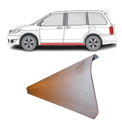 Mazda MPV (99-) lävi (K=D), slenksčiai, 457941-2, 5901532612271, Mazda MPV slenkstis, slenksčiai, Mazda MPV slenkstis