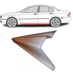 Jaguar X-Type (01-) Door sill (L=R), slenksčiai, 371041-2, 5901532813951, Jaguar X-Type slenkstis, slenksčiai, 371041-2, 5901532813951, Jaguar X-Type slenkstis