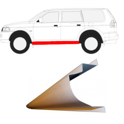 Pajero/Montero Sport (96-) Door sill (L=R), 528541-2, Mitsubishi Montero Sport, Mitsubishi Pajero Sport K90 Slenkstis