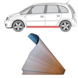 Opel Meriva (03-) lävi (K=D), slenksčiai, 555941-1, 5901532553215, Opel Meriva Slenkstis, slenksčiai