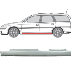 Opel Vectra (96-) lävi (4D, vasak), slenksčiai, Opel Vectra slenkstis, 551641, 5901532141313, slenksčiai