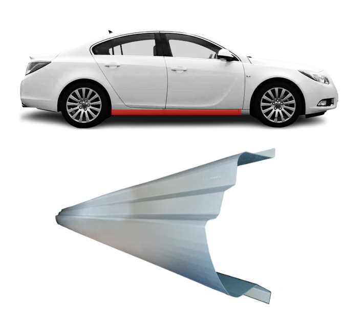 Opel Insignia (08-) Slenkstis (kairė), Opel Insignia (2008- 2017) Slenkstis, Opel Insignia (2008- 2017) Slenkstis