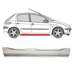 Peugeot 206 (98-) lävi (4D, parem), slenksčiai, Peugeot 206 slenkstis, 7010 E2, 572342-2, 4028104, 5901532157505, slenksčiai