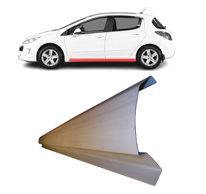 Peugeot 308 (07-) Slenkstis (kairė), 571241-2, Peugeot 308 (2007-) Slenkstis