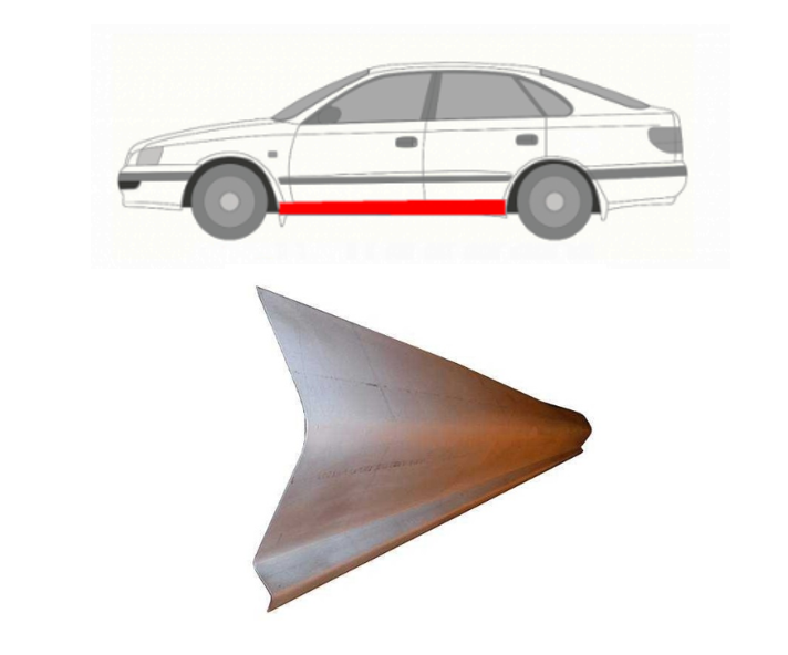 Toyota Carina (93-) Slenkstis (K=D), slenksčiai, toyota carina slenkstis, slenksčiai, toyota carina slenkstis