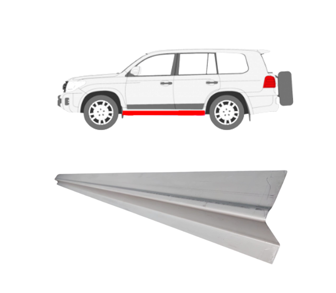 Toyota Land Cruiser (07-) Slenkstis (kairė/dešinė), Toyota Land Cruiser FJ 200 (2007-) Slenkstis (kairė/dešinė)