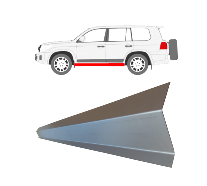 Toyota Land Cruiser (07-) Slenkstis vidinis (kairė/dešinė), Toyota Land Cruiser FJ 200 (2007-) Slenkstis (kairė/dešinė)