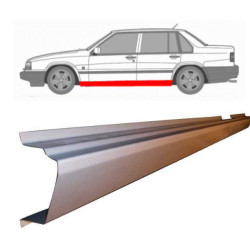 Volvo 740-960 (81-) Door sill (left), Volvo 700- 790)/Seria 900 1981- 1992 Slenkstis