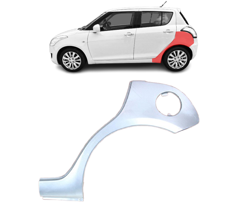 Suzuki Swift (10-) Galinė arka (5 durų, kairė), 