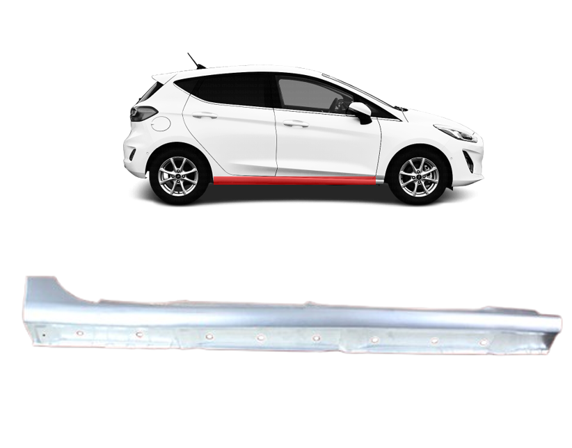 Ford Fiesta (17-) Slenkstis (4 durų, dešinė), 8A61-A10130-AA (FORD), 130862, 130863, 2107040 (FORD)