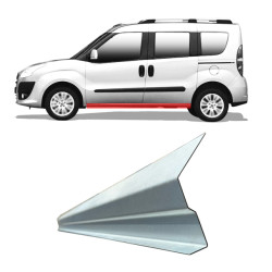 Fiat Doblo (10-) threshold (left = right), 