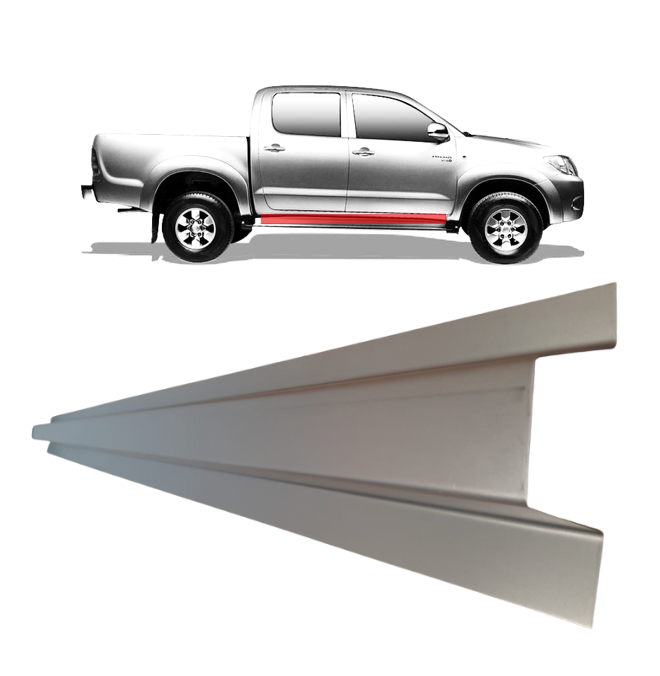 Toyota Hilux (05-) Slenkstis (kairė/dešinė, vidinis), Toyota Hilux (2005- 2015) Slenkstis (Kairė=Dešinė)