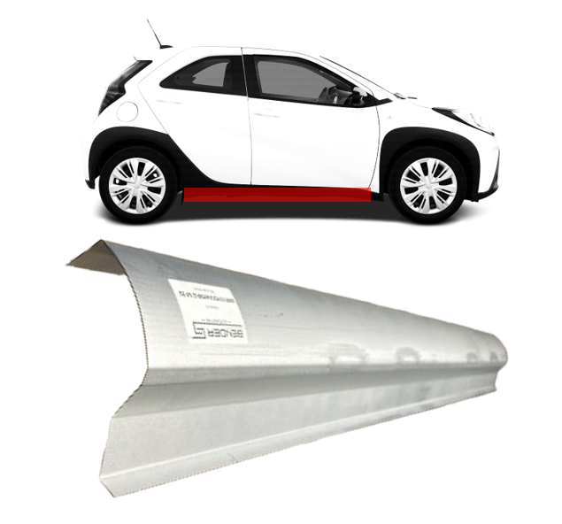 Toyota Aygo (14-) Slenkstis (kairė=dešinė), 