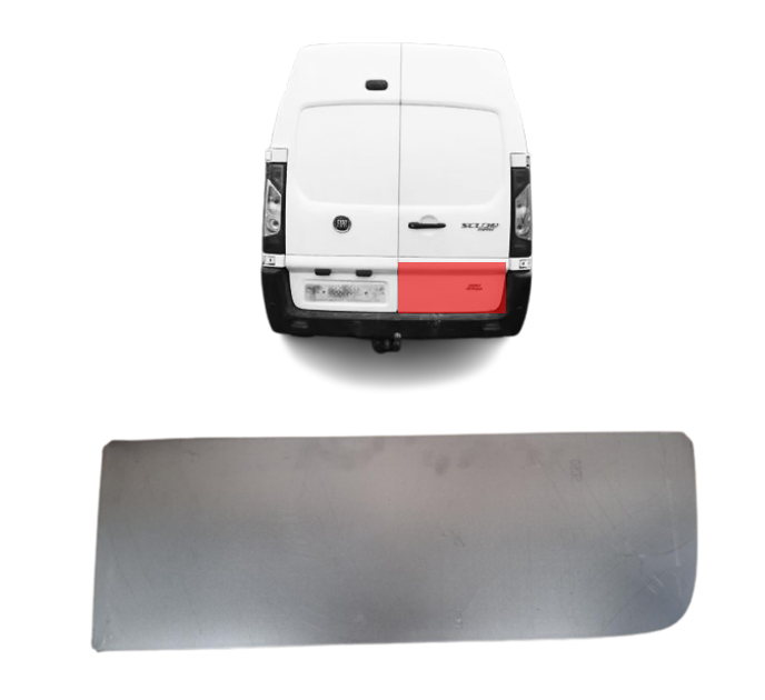 Fiat Scudo (07-) Galinių durų skarda (dešinė), 