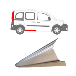 Renault Kangoo (13-) Schiebetürschwelle, Renault Kangoo 2013- 2020 Slankiojančių durų slenkstis