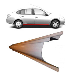 Thalia/Symbol (08-) Door sill (L=R), slenksčiai, 601741-3, 605941-2, 5901532894653, Renault Symbol slenkstis, Renault Thalia slenkstis, slenksčiai, 601741-3, 605941-2, 5901532894653, Renault Symbol slenkstis, Renault Thalia slenkstis