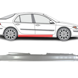 Renault Laguna (01-) Door sill (R), slenkstis, 603742, 5901532566727, renault laguna slenksciai, slenkstis, 603742, 5901532566727, renault laguna slenksciai