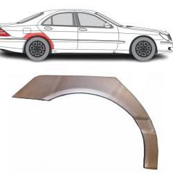 MB W220 (98-) Heckbogen (rechts), Galinės arkos, MB W220 Galinė arka, 50258415, 5903107116115, Galinės arkos