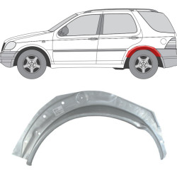 MB W163 (97-) Inner wheelarch (rear, L), Vidinės arkos, MB W163 ML Vidinė arka, Vidinės arkos