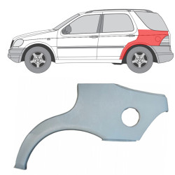 MB W163 (98-) Rear wing (L), Galiniai sparnai, 504483, 5901532801286, MB W168 ML Galinis sparnas, Galiniai sparnai