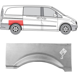 MB Vito/Viano (03-/10-) Wheelarch (R), Galinės arkos, MB Vito galinė arka, MB Viano galinė arka, 50408424, 5901532796643, Galinės arkos, MB Vito galinė arka