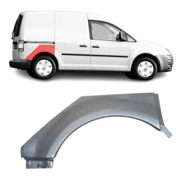 VW Caddy (04-) Верхняя часть задней арки (правая), 