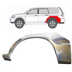 Mitsubishi Pajero Sport (96-) Tagumine kaar (vasakul), 52858451, Mitsubishi Pajero Sport (1996- 2008) Galinė arka