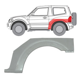 Mitsubishi Pajero (99-) Galinė arka (2D, kairė), Galinės arkos, Mitsubishi Pajero galinė arka, 527483-4, Galinės arkos, Mitsubishi Pajero galinė arka, 527483-4