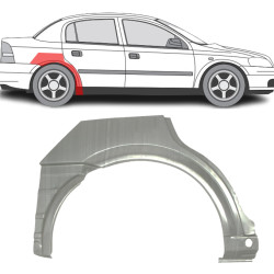 Opel Astra (98-) Arka (H/B, 5D, pa labi), Opel Astra G galinė arka, 550884-5, 5901532138047