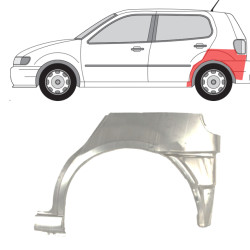 VW Polo (94-) Wheelarch (4-dr, L), Galinės arkos, 58 24 147, 443031, 952483-5, 5901532216745, VW Polo galinė arka, Galinės arkos, 58 24 147, 443031, 952483-5, 5901532216745, VW Polo galinė arka