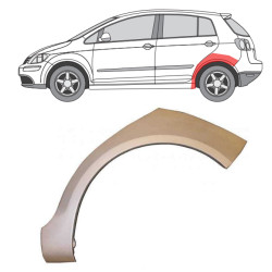 VW Golf 5/6 PLUS (05-/09-) Aizmugurējā arka (pa kreisi), Galinės arkos, 95158315, 5903107077348, Golf 6 PLUS slenkstis, VW Golf 5 Plus galinė arka, Galinės arkos, VW Golf 5 Plus galinė arka