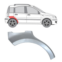 Fiat Panda (03-) Galinė arka (dešinė), Galinės arkos, Fiat Pande Galinė arka, 300384-5, Galinės arkos, Fiat Pande Galinė arka, 300384-5