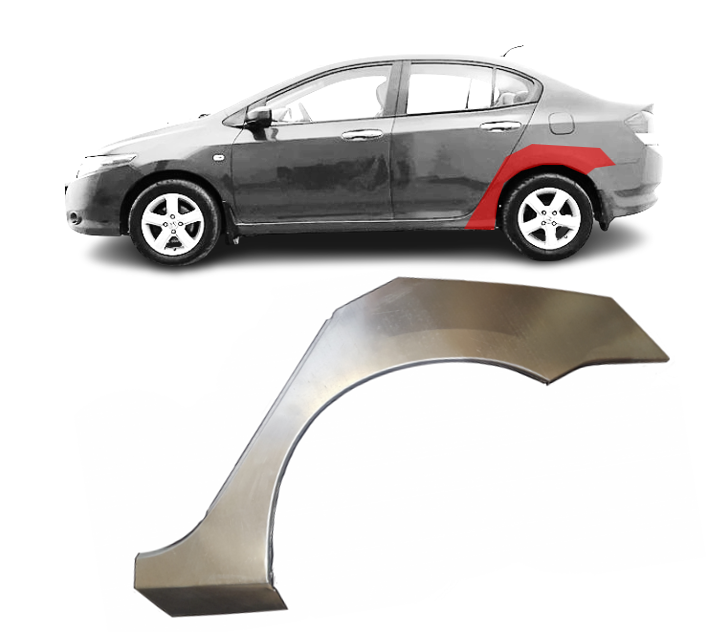 Honda City (08-) Galinė arka (kairė), 38518351, Honda City (2008- 2013) Galinė arka, 38518351, Honda City (2008- 2013) Galinė arka