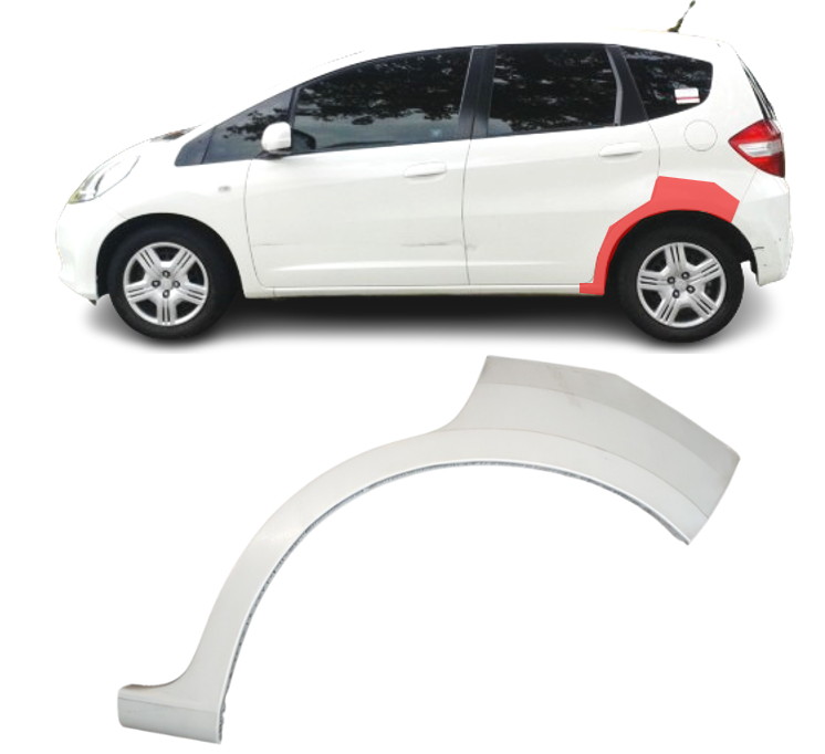 Honda Jazz (08-) Galinė arka (kairė), Honda Jazz (2008- 2015) Galinė arka