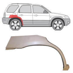 Mazda Tribute (04-) Hinterer Bogen (rechts), Galinės arkos, Mazda Tribute galinė arka, Galinės arkos, Mazda Tribute galinė arka