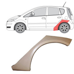 Mitsubishi Colt (04-) Galinė arka (5D, kairė), Galinės arkos, Mitsubishi Colt galinė arka, 52418315, Galinės arkos