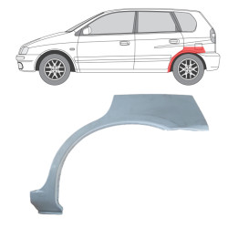 Mitsubishi Space Star (99-) Rear arch (left), Mitsubishi Space Star 1999- 2005 Galinė arka