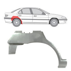 Peugeot 406 (95-) Arka (dešinė), Galinės arkos, Peugeot 406 galinė arka, 574684-5, Galinės arkos
