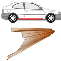 Toyota Corolla (92-) Slenkstis (3 durų, dešinė), slenksčiai, Toyota Corolla slenkstis, 5901532815023, slenksčiai, Toyota Corolla slenkstis